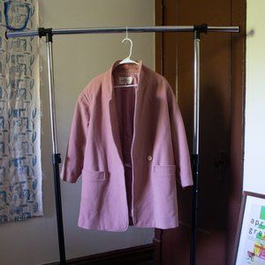 Bubblegum Pink Fall Coat